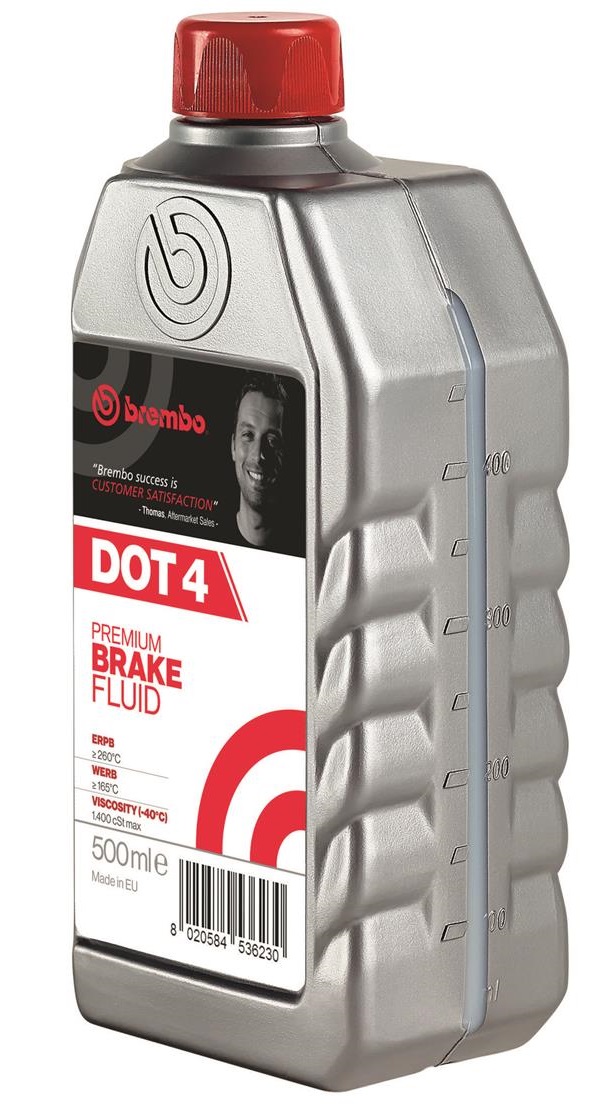 Brembo Dot-4 Brake Fluid 0.50 Liter - Click Image to Close